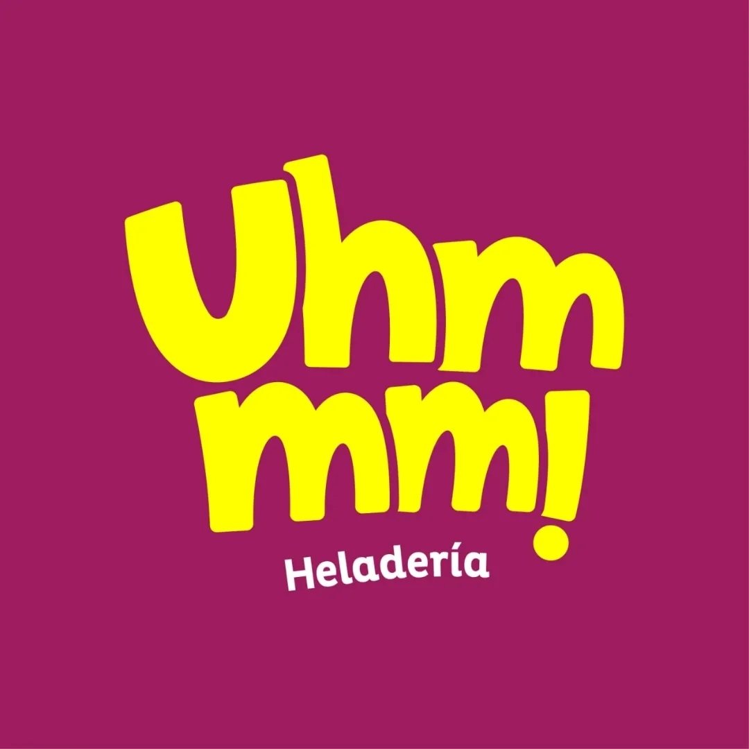 Logo de Heladería Uhmmm!